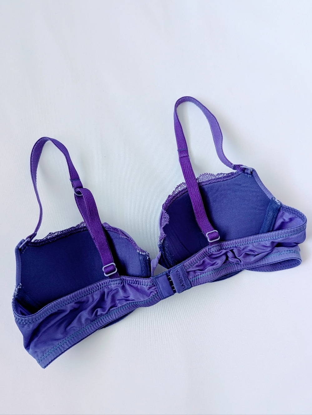 La Senza Purple Push-Up Bra with Decorative Accent - Picture 5 of 7